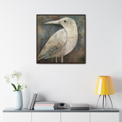 Bird 9, Gallery Canvas Wraps, Square Frame