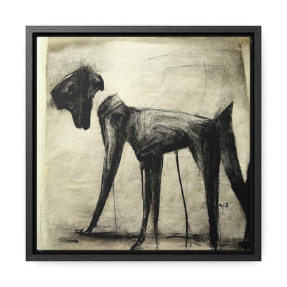 Dogs and Puppies 23, Valentinii, Gallery Canvas Wraps, Square Frame