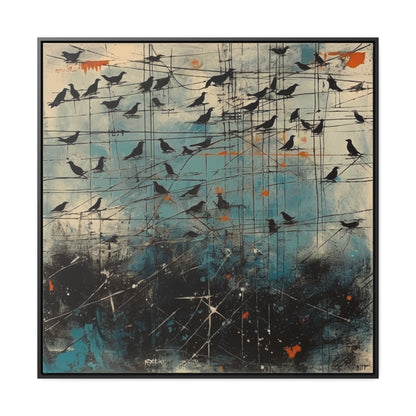 Bird 20, Gallery Canvas Wraps, Square Frame