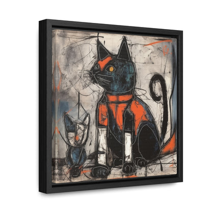 Cat 92, Gallery Canvas Wraps, Square Frame