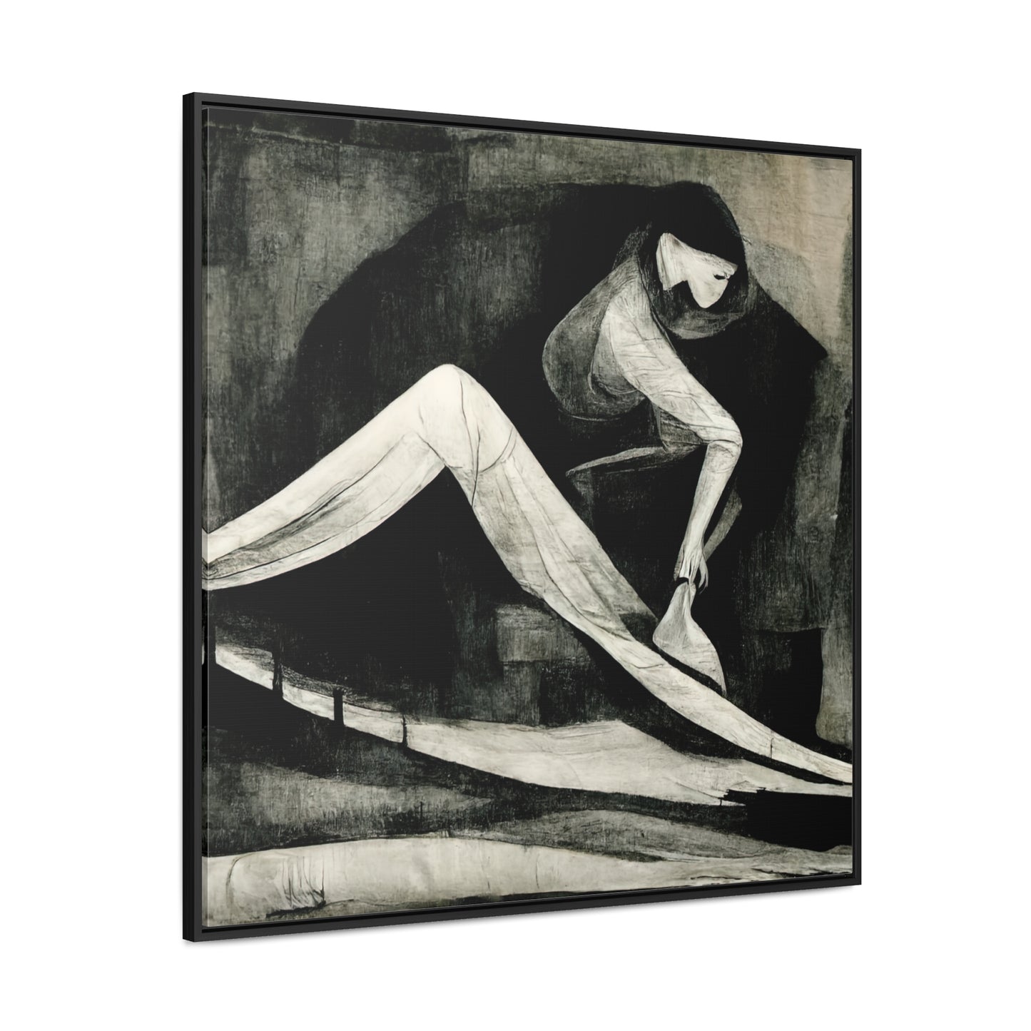 Domestic Memories 2, Valentinii, Gallery Canvas Wraps, Square Frame