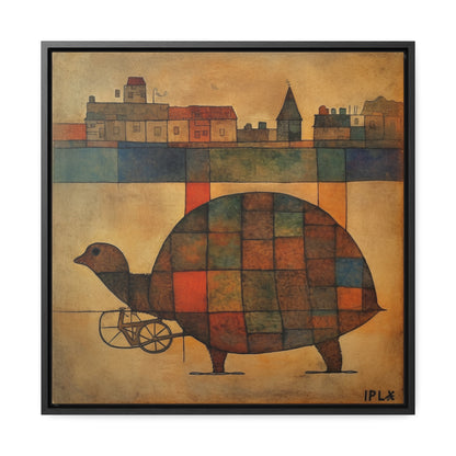 Turtle 17, Gallery Canvas Wraps, Square Frame