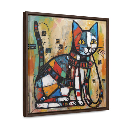 Cat 94, Gallery Canvas Wraps, Square Frame