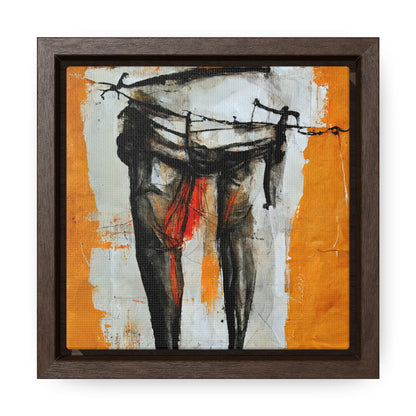 Feet and Drama 11, Valentinii, Gallery Canvas Wraps, Square Frame