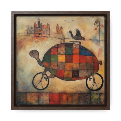 Turtle 7, Gallery Canvas Wraps, Square Frame