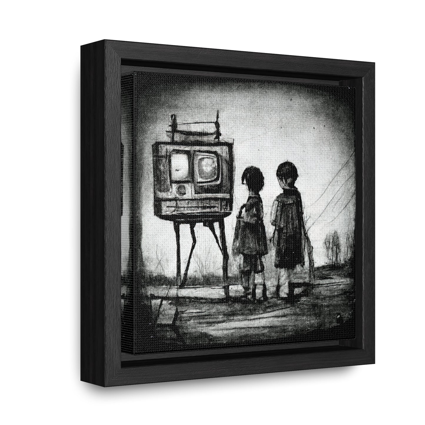 Childhood Wave 7, Valentinii, Gallery Canvas Wraps, Square Frame