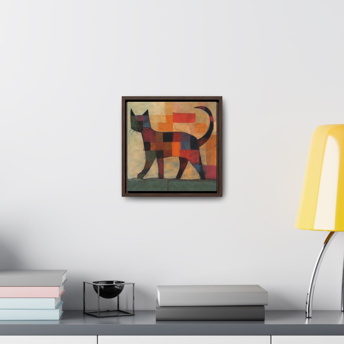 Cat 26, Gallery Canvas Wraps, Square Frame