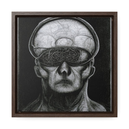 Brain 30, Valentinii, Gallery Canvas Wraps, Square Frame