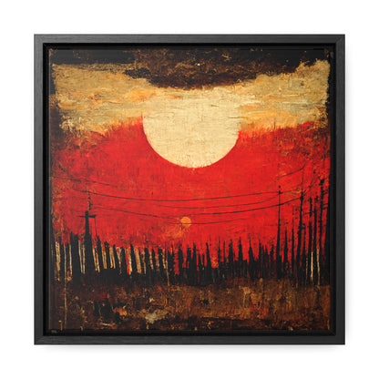 Land of the Sun 12, Valentinii, Gallery Canvas Wraps, Square Frame