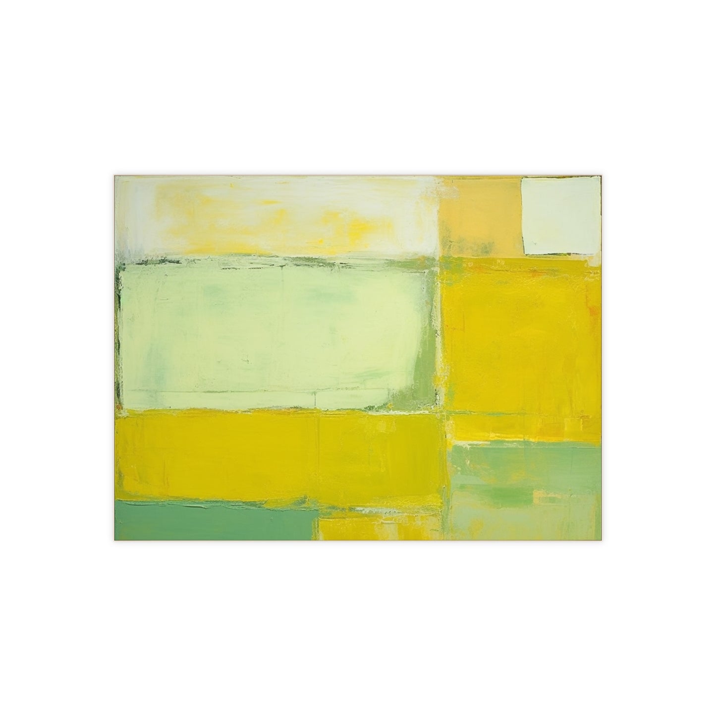 Yellow 12 , Ceramic Photo Tile