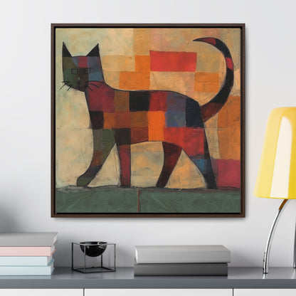 Cat 26, Gallery Canvas Wraps, Square Frame