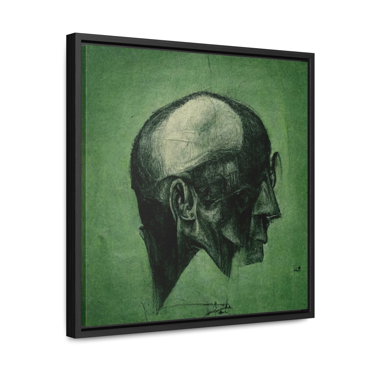 Heads 8, Valentinii, Gallery Canvas Wraps, Square Frame