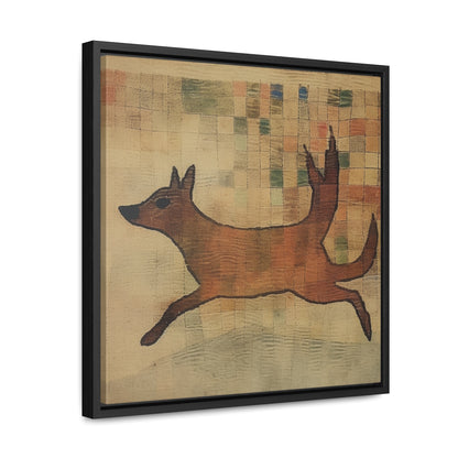 V Dog 5, Gallery Canvas Wraps, Square Frame