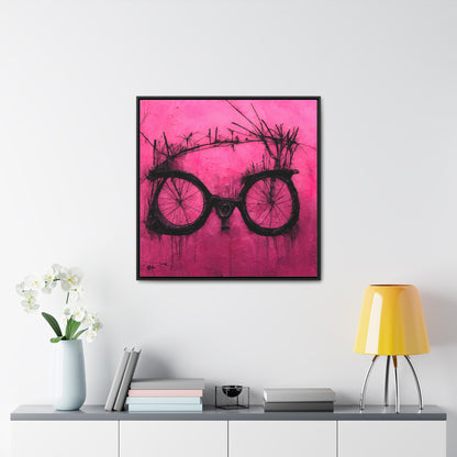 Bicycle, Valentinii, Gallery Canvas Wraps, Square Frame