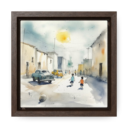 Childhood 8, Valentinii, Gallery Canvas Wraps, Square Frame