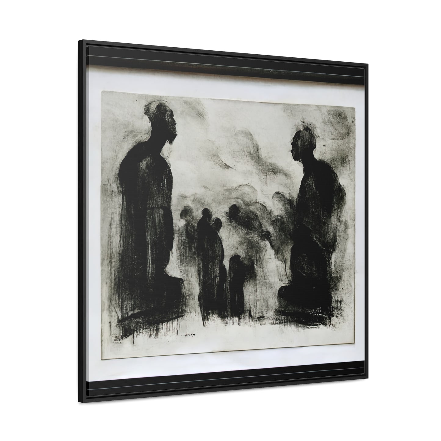 Palaeolithic Prayer 6, Valentinii, Gallery Canvas Wraps, Square Frame