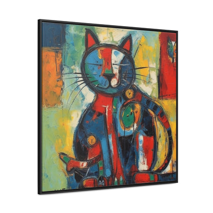 Cat 67, Gallery Canvas Wraps, Square Frame