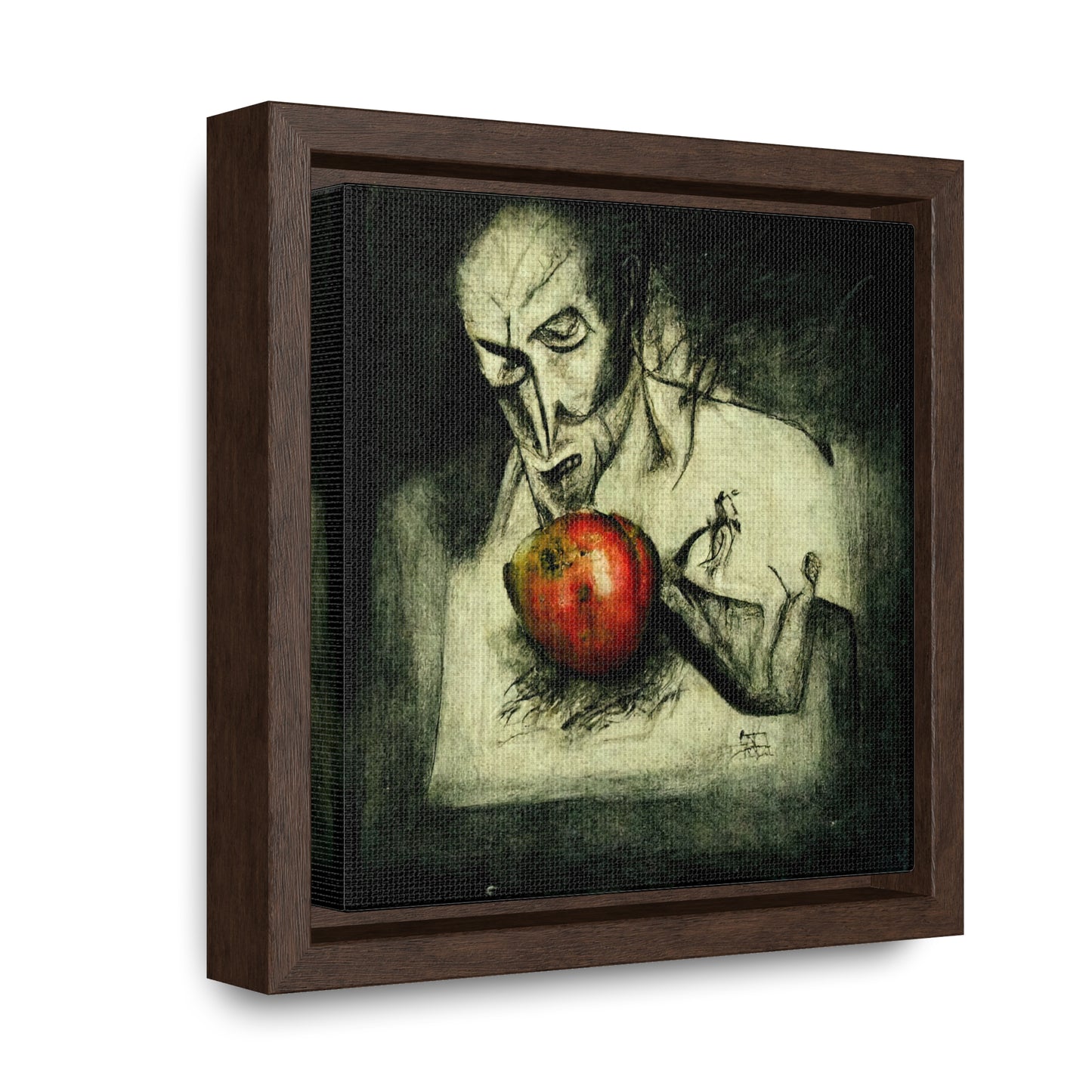 Apple 18, Valentinii, Gallery Canvas Wraps, Square Frame