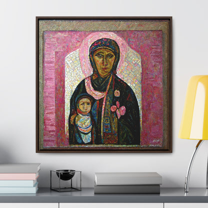 Mary and the Child 27, Valentinii, Gallery Canvas Wraps, Square Frame