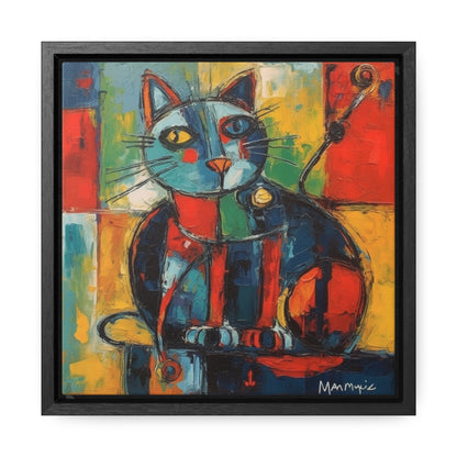 Cat 65, Gallery Canvas Wraps, Square Frame