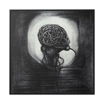 Brain 18, Valentinii, Gallery Canvas Wraps, Square Frame