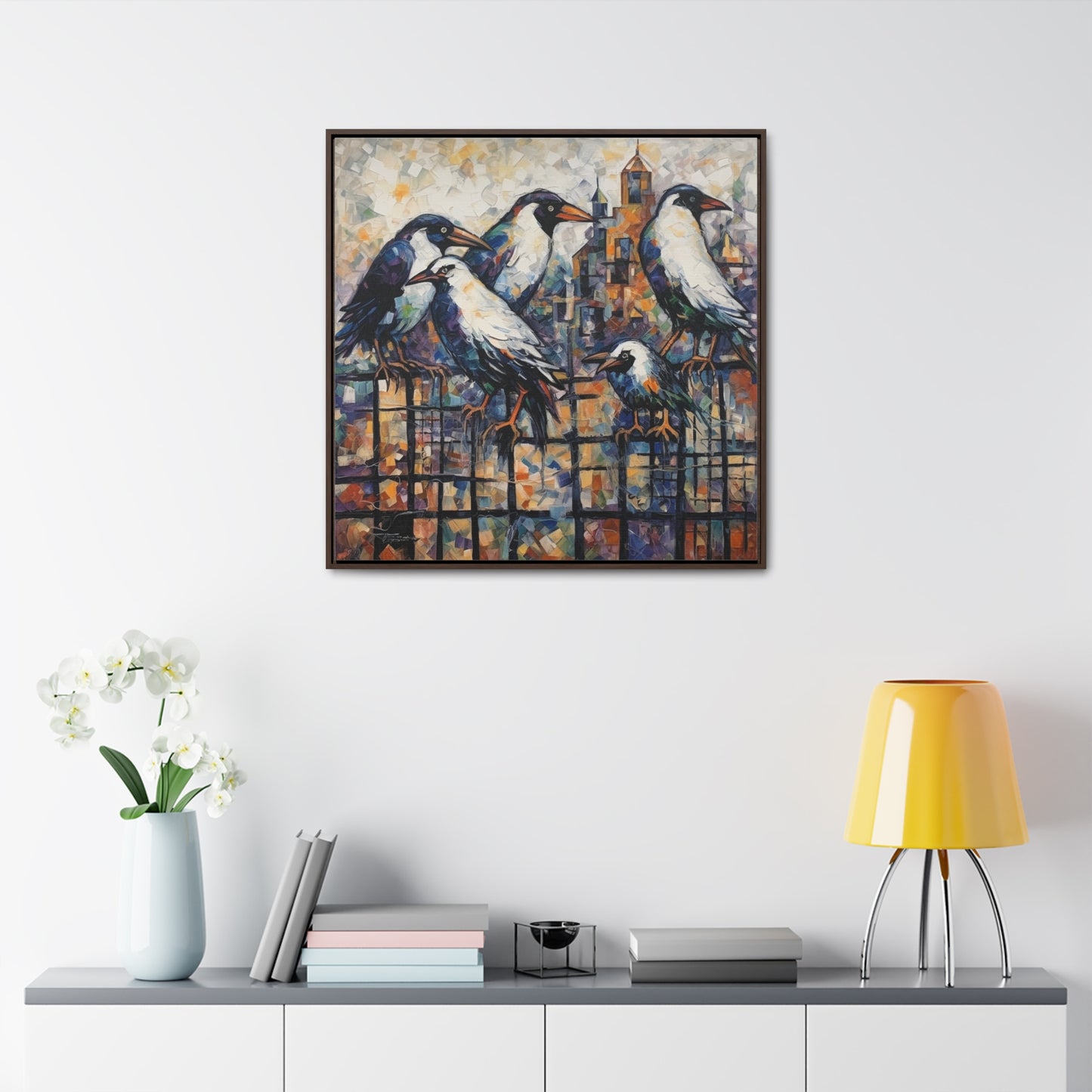 Bird 22, Gallery Canvas Wraps, Square Frame