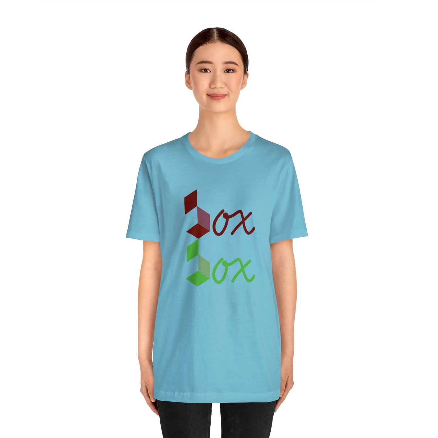 Box, Unisex Jersey Short Sleeve Tee