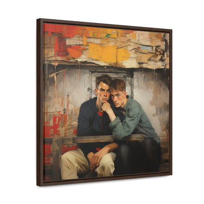 LGBT 2, Gallery Canvas Wraps, Square Frame