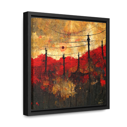 Land of the Sun 24, Valentinii, Gallery Canvas Wraps, Square Frame