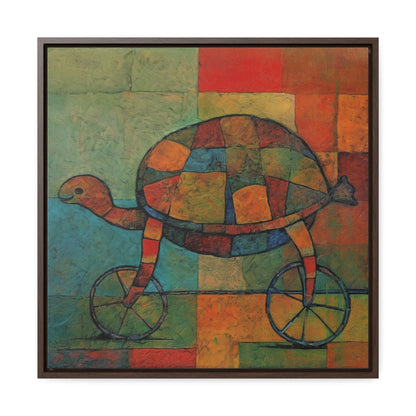 Turtle 19, Gallery Canvas Wraps, Square Frame