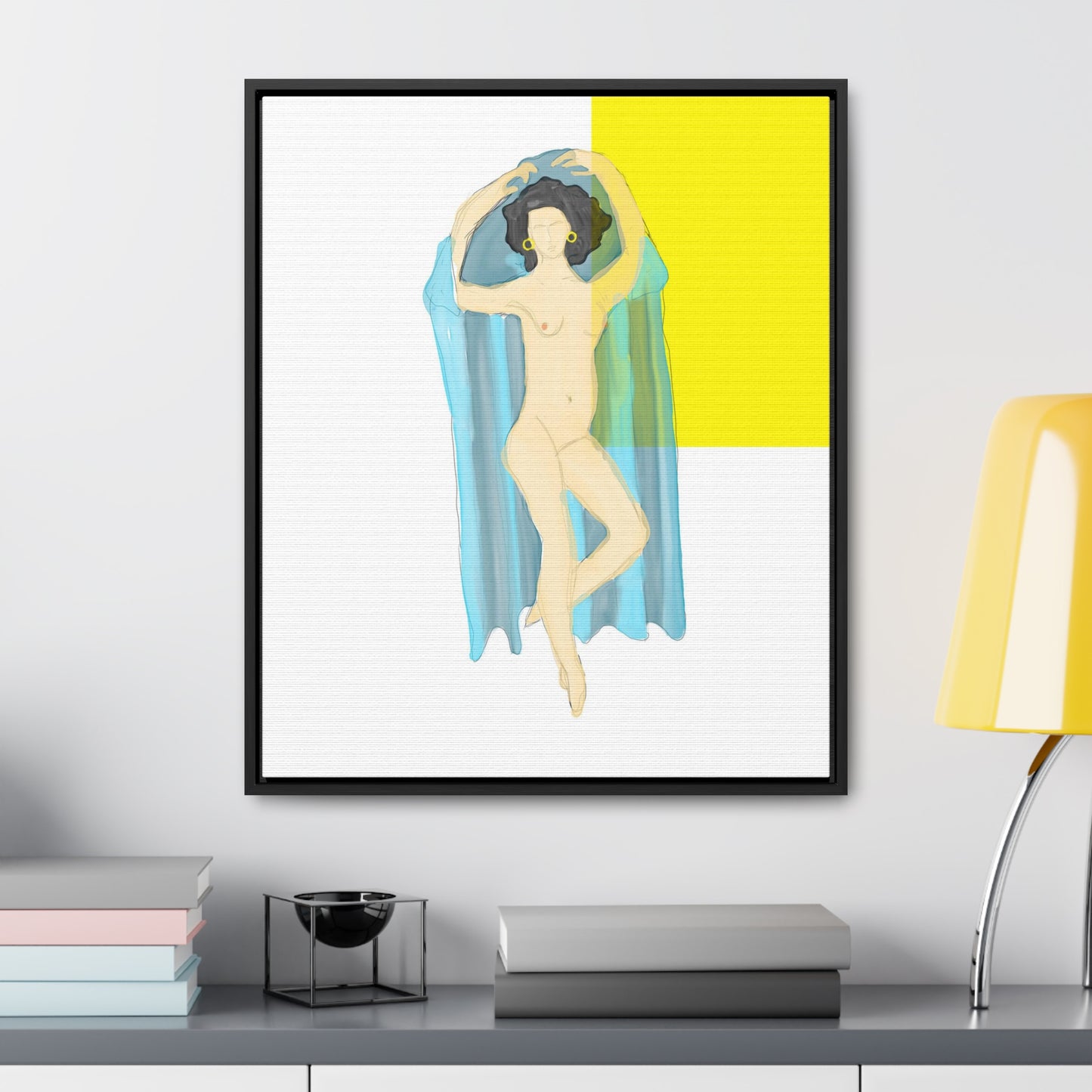 Dance in Nothingness, Original Eduard Pavel, Gallery Canvas Wraps, Vertical Frame