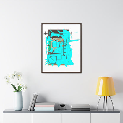 Naive City, Gallery Canvas Wraps, Vertical Frame