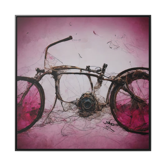 Bicycle 9, Valentinii, Gallery Canvas Wraps, Square Frame
