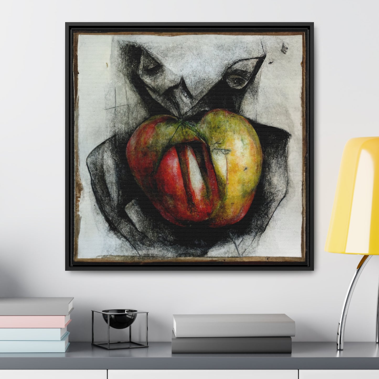 Apple 25, Valentinii, Gallery Canvas Wraps, Square Frame