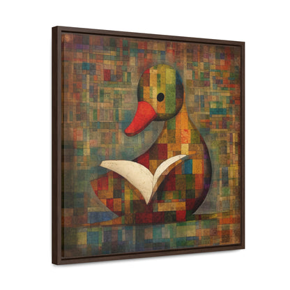 Duck 7, Gallery Canvas Wraps, Square Frame