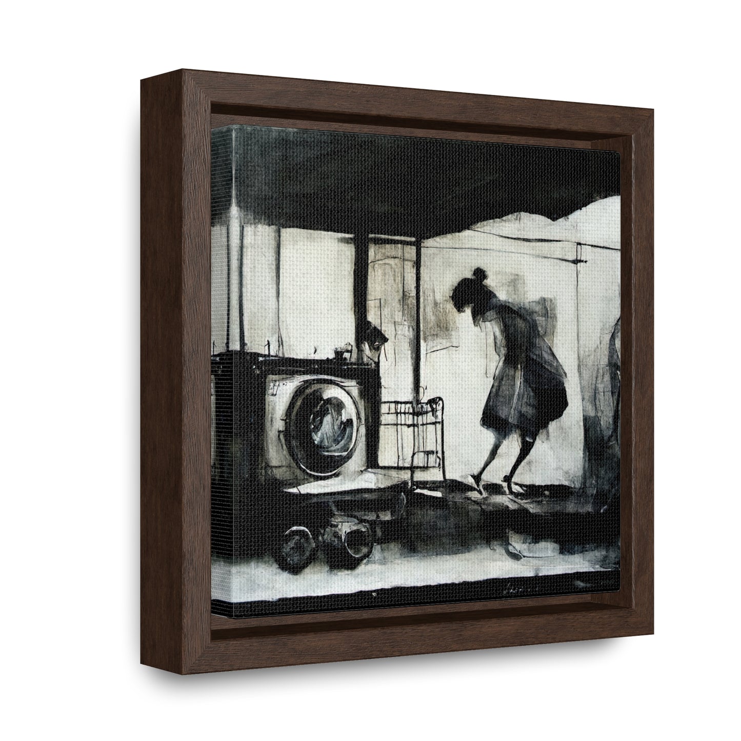 Domestic Memories 15, Valentinii, Gallery Canvas Wraps, Square Frame