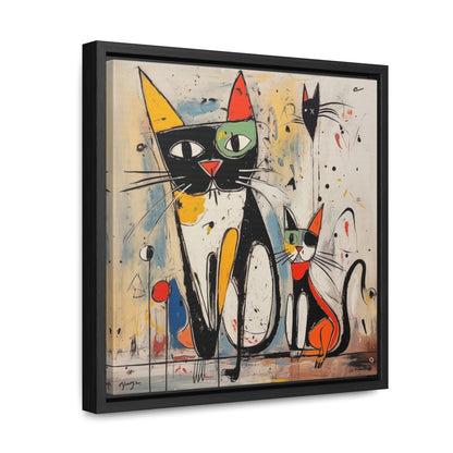 Cat 41, Gallery Canvas Wraps, Square Frame