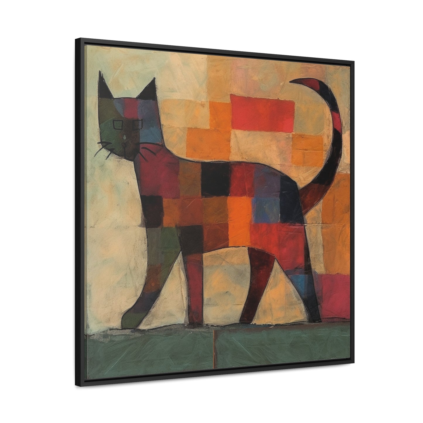 Cat 26, Gallery Canvas Wraps, Square Frame