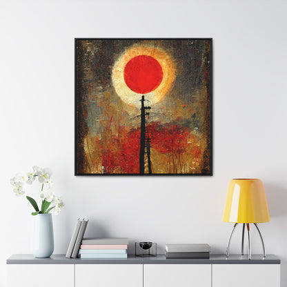 Land of the Sun 11, Valentinii, Gallery Canvas Wraps, Square Frame