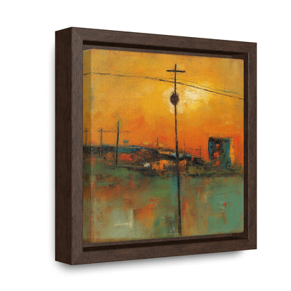 Land of the Sun 57, Valentinii, Gallery Canvas Wraps, Square Frame