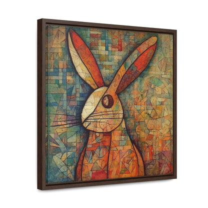 Rabbit 4, Gallery Canvas Wraps, Square Frame