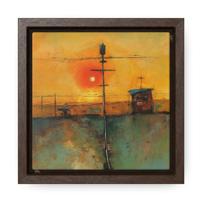 Land of the Sun 56, Valentinii, Gallery Canvas Wraps, Square Frame