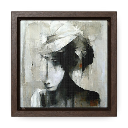 Forgotten face 2, Valentinii, Gallery Canvas Wraps, Square Frame