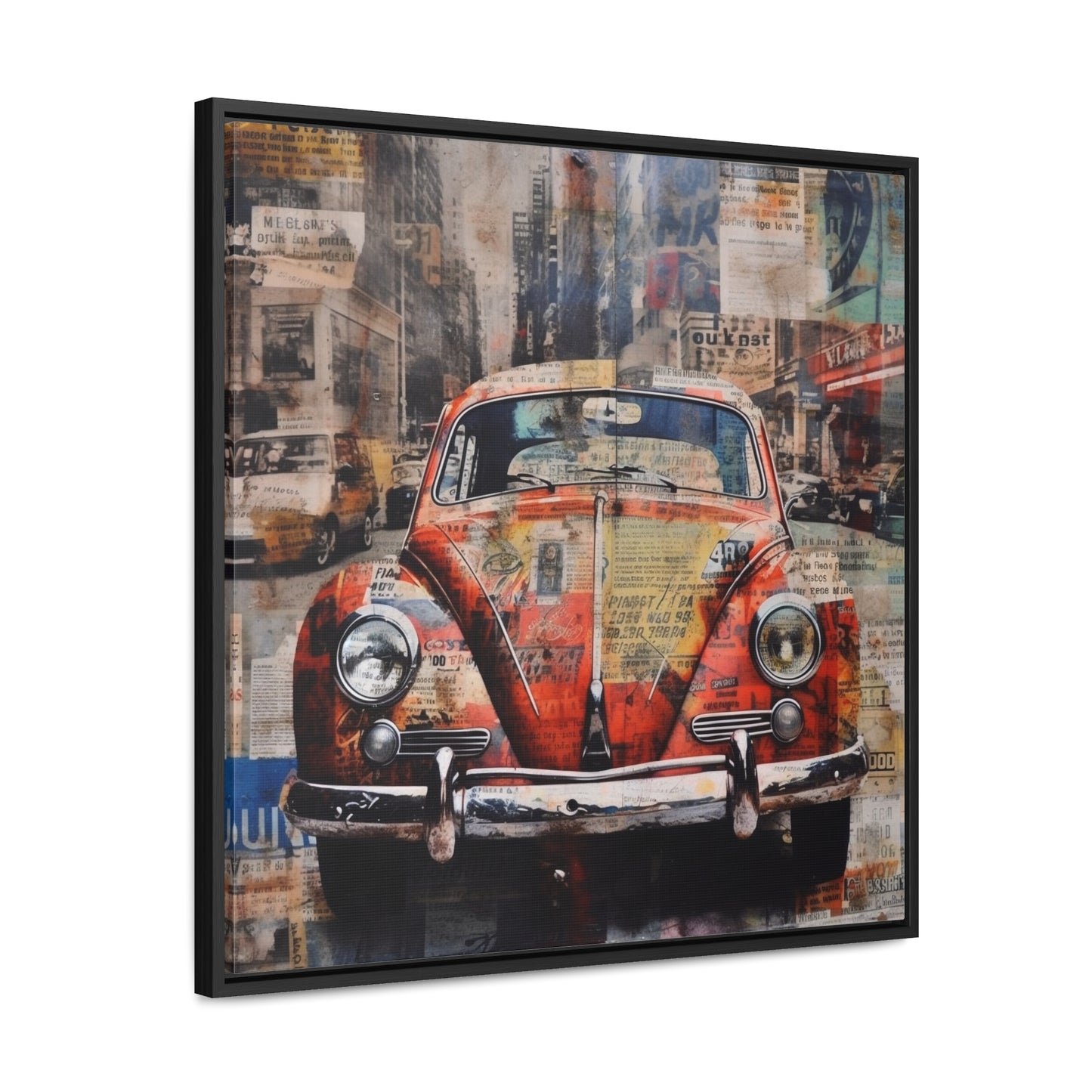 USA 12, Gallery Canvas Wraps, Square Frame