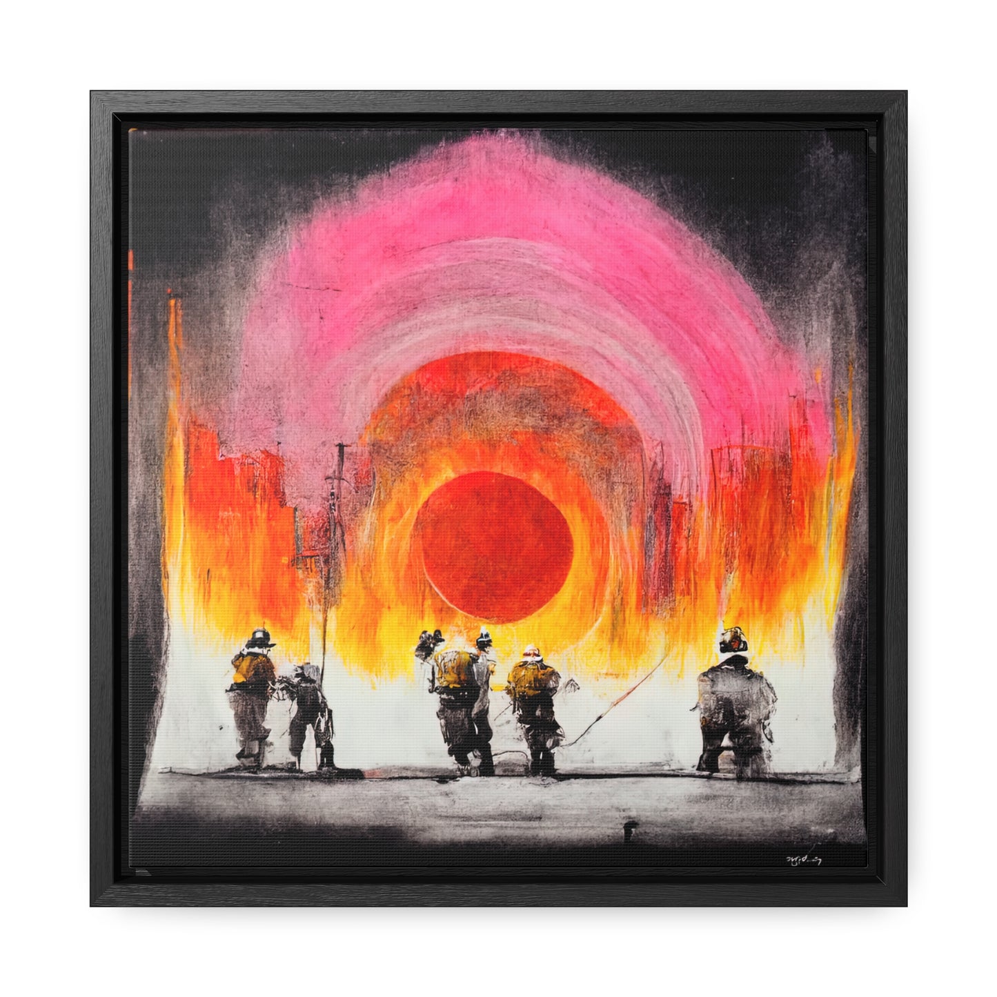 Land of the Sun 33, Valentinii, Gallery Canvas Wraps, Square Frame