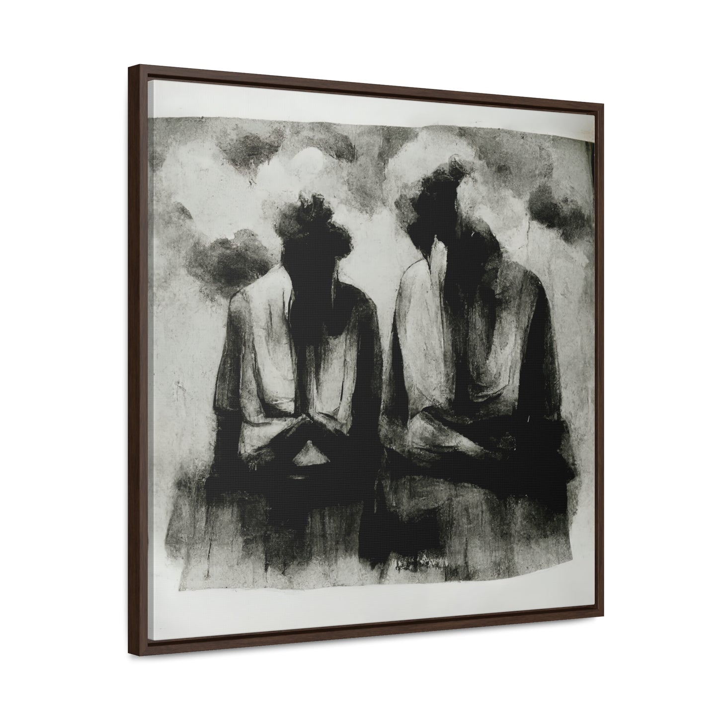 Palaeolithic Prayer 14, Valentinii, Gallery Canvas Wraps, Square Frame