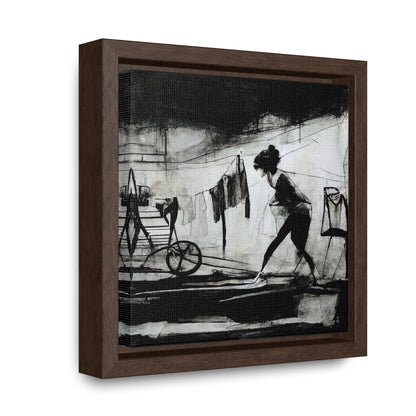 Domestic Memories 23, Valentinii, Gallery Canvas Wraps, Square Frame