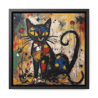 Cat 76, Gallery Canvas Wraps, Square Frame