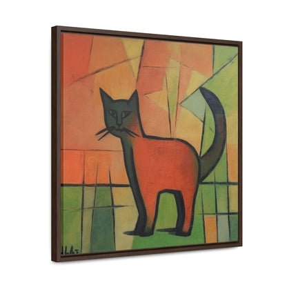 Cat 20, Gallery Canvas Wraps, Square Frame