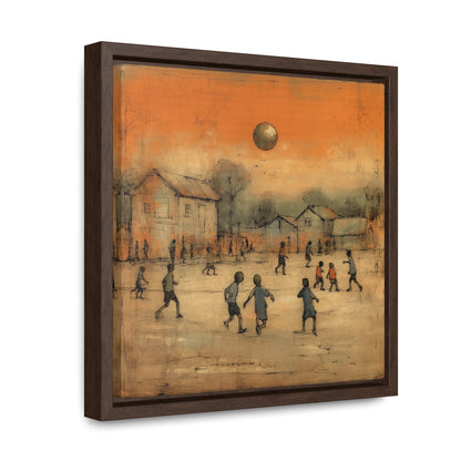 Childhood 30, Gallery Canvas Wraps, Square Frame